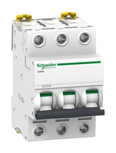 Автоматический выключатель Schneider Electric Acti9 3P 20А (C) 6кА