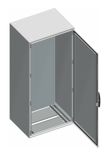 Шкаф напольный Schneider Electric Spacial, 800x1600x400мм, IP55, сталь, NSYSM16840P