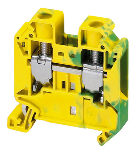 Клемма для заземления с винтовым зажимом Schneider Electric TERMINAL 16 мм², желто-зеленый, NSYTRV162PE