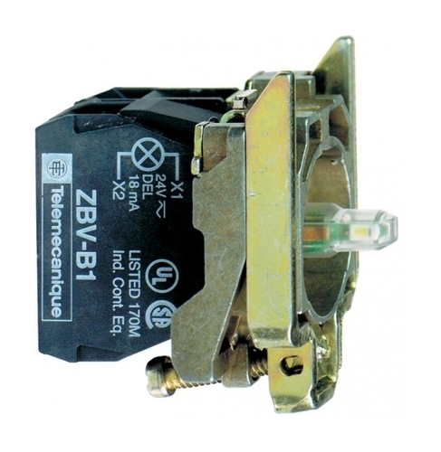 КОРПУС КНОПКИ 22ММ 240В С ПОДСВЕТКОЙ ZB4BW0M52