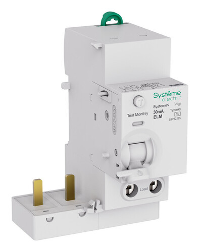 Systeme Electric Systeme9 Блок диф. тока (БДТ) 25A 2P 30мА Тип-AC 130В