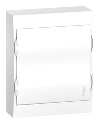 Распределительный шкаф Easy9, 24 мод., IP40, навесной, пластик, белая дверь, с клеммами