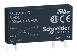 ТВЕРДОТЕЛЬНОЕ РЕЛЕ, 1 ФАЗА, 100мА SSL1D101JD