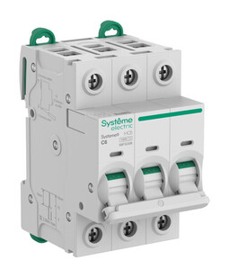 Автоматический выключатель Systeme9, 3полюса, 6А, C, 10 кА